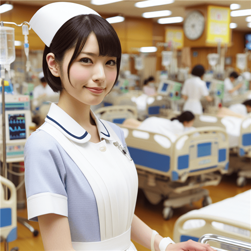 大学病院看護師使える女性看護師のイメージ画像